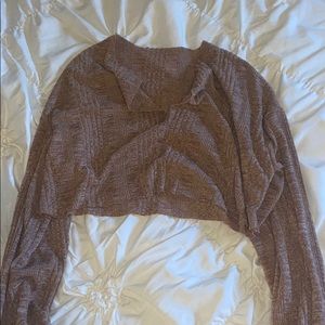 Casual beige long sleeve shirt